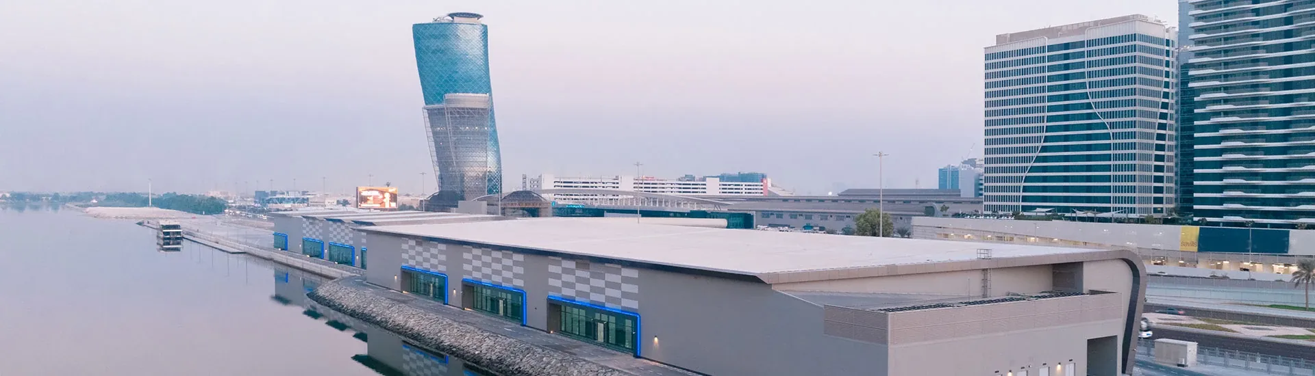 ADNEC Marina Hall on the waterfront