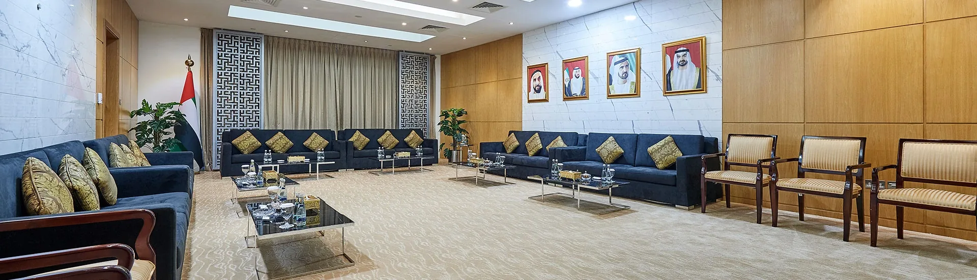 Majlis lounge at ADNEC